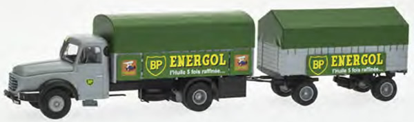 REE Modeles CB-107 - Willeme Covered Truck + Covered Trailer “ENERGOL”